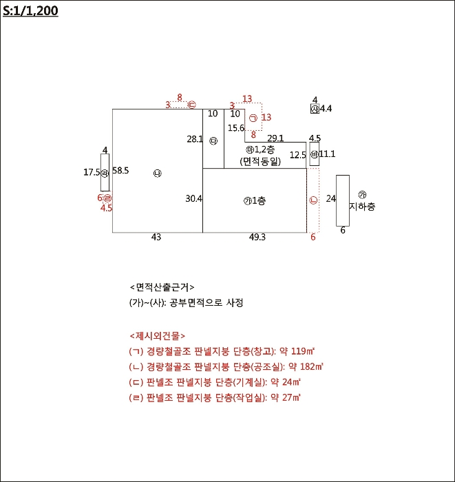 건 물 개 황 도