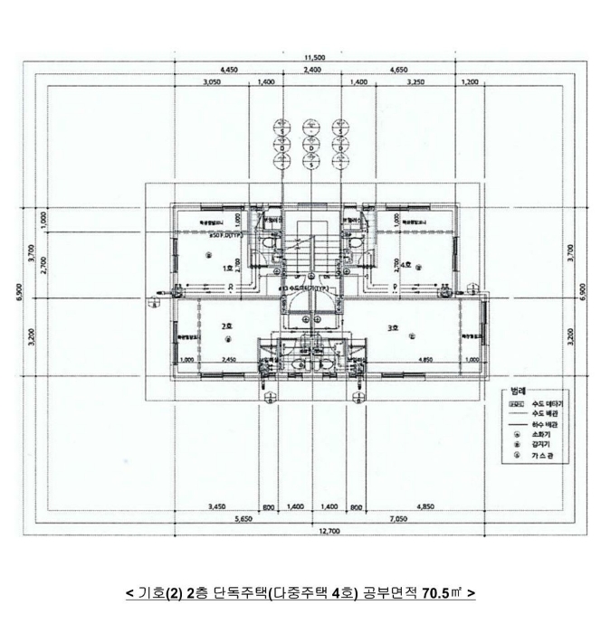 건물개황도 및 내부구조도
