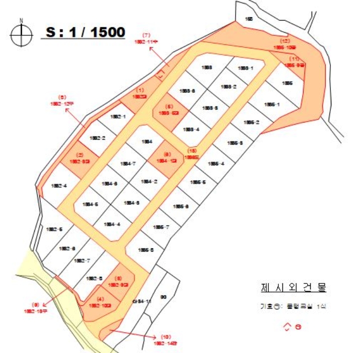 지적도 사진