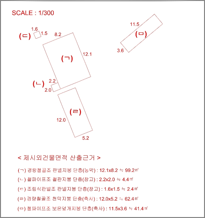 건 물 개 황 도