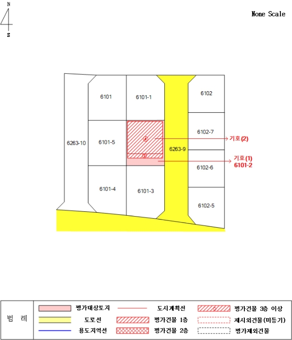 지적 및 건물개황도