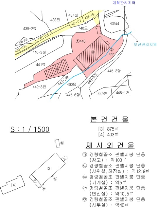 지적도 사진