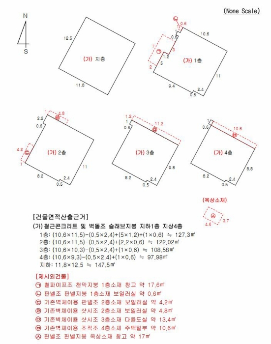 건 물 개 황 도