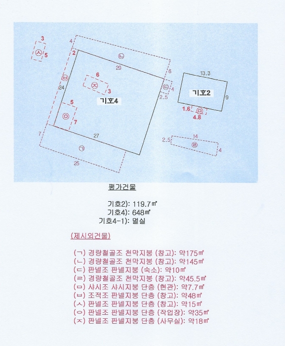 건 물 개 황 도