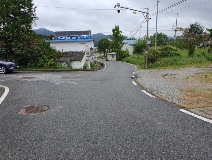 주변 도로 상황(북서측)