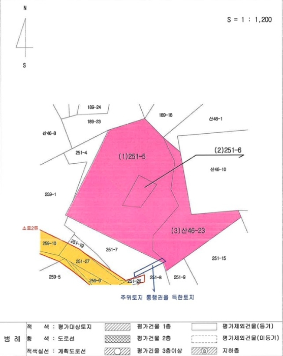 지적도 사진