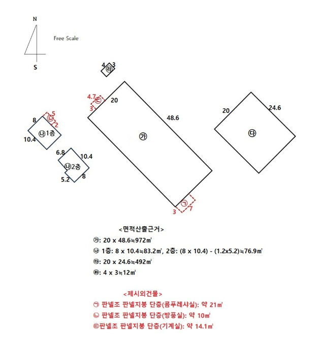 건 물 개 황 도