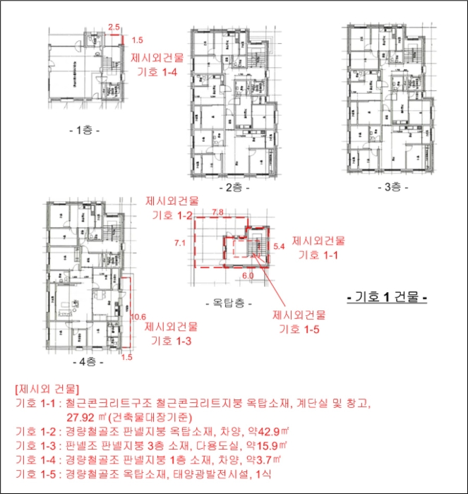 건 물 개 황 도