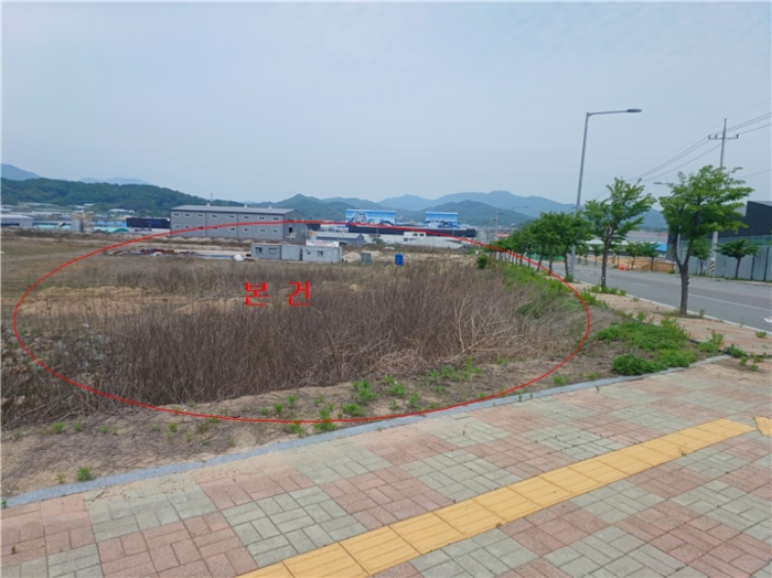 본건 - 남측 인근에서 촬영