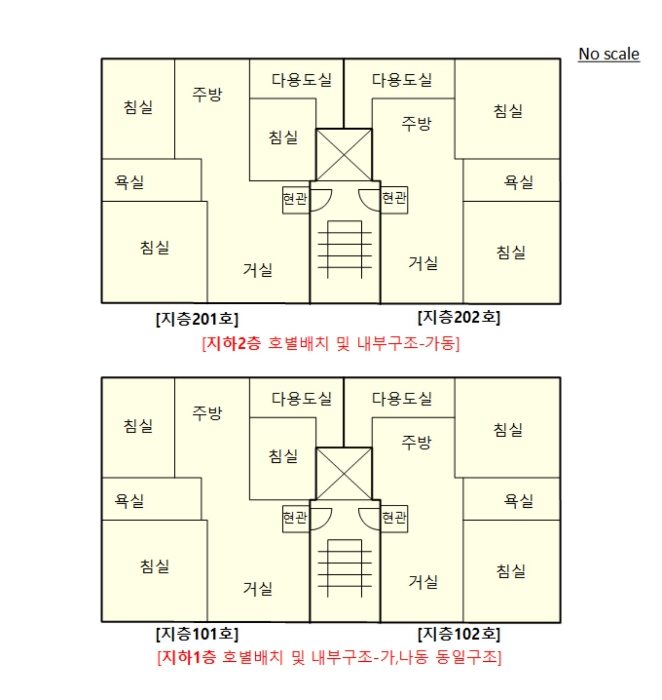 호별배치 및 내부구조도1