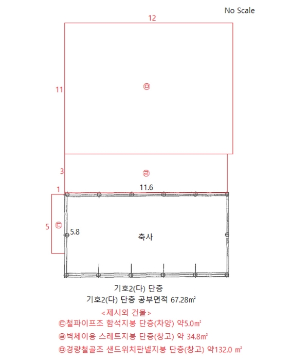 건 물 개 황 도