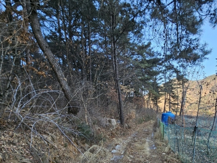 기호1 지상 울타리 및 물탱크 전경