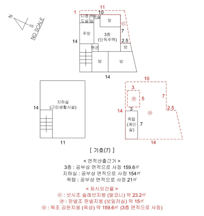 건 물 개 황 도