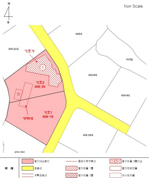 지적 및 건물개