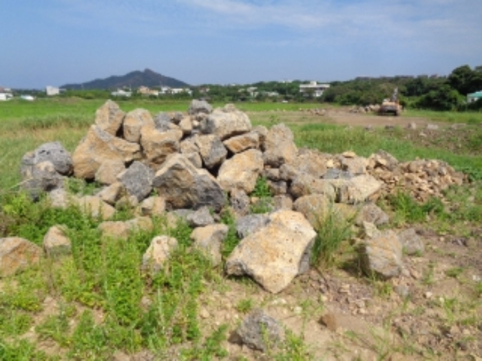 소재지5.(사계리 2014) 지상에 석재