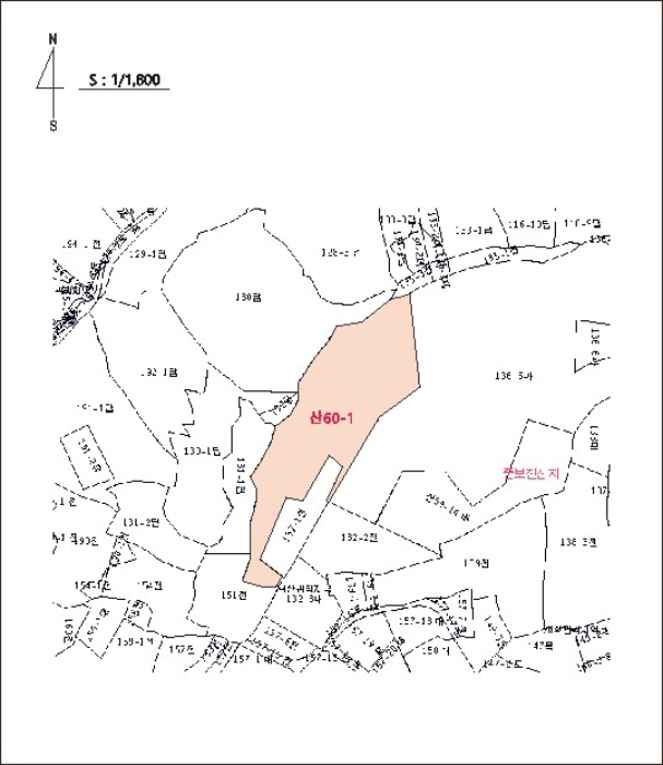 지적도 사진