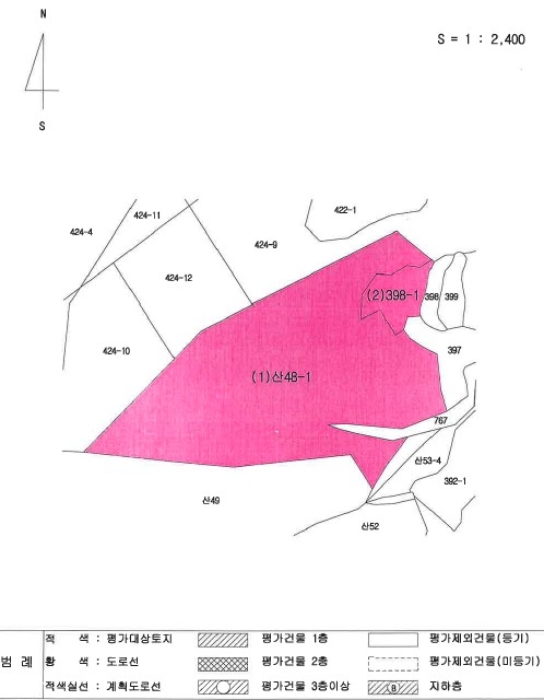 지적도 사진