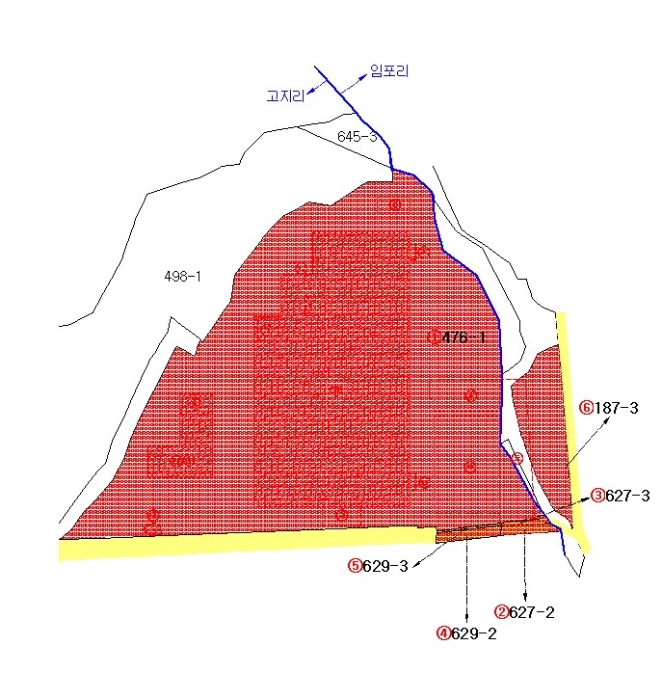 지적도 사진