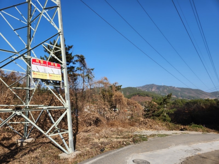 본건(4) 남측 송전선로