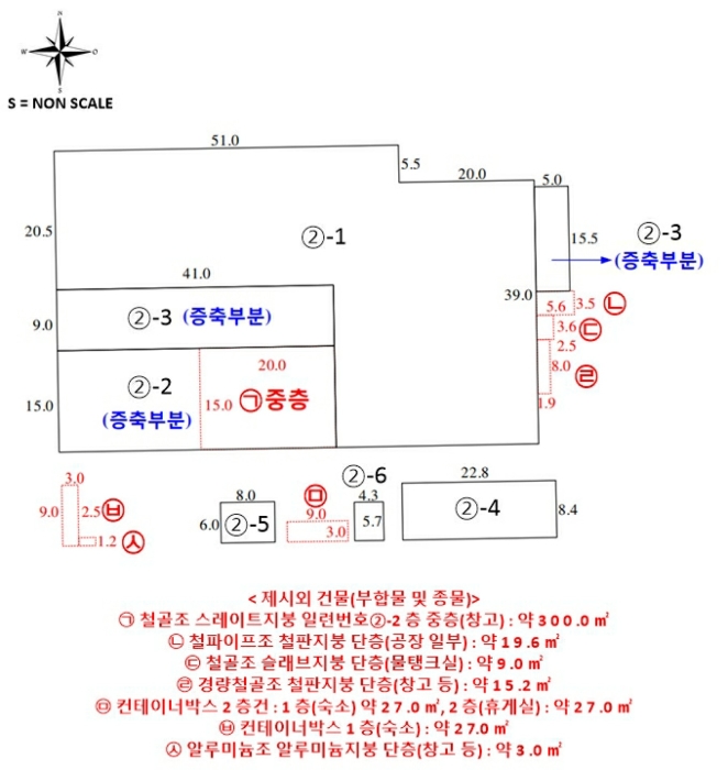 건 물 개 황 도