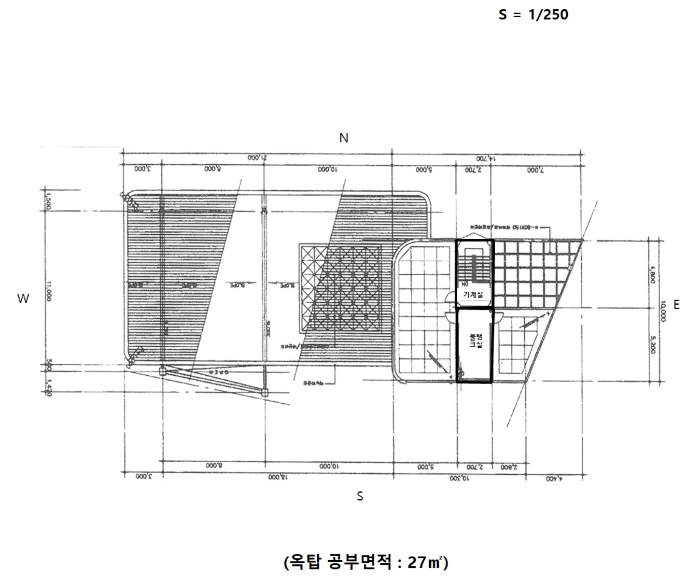 건물개황도및내부구조도