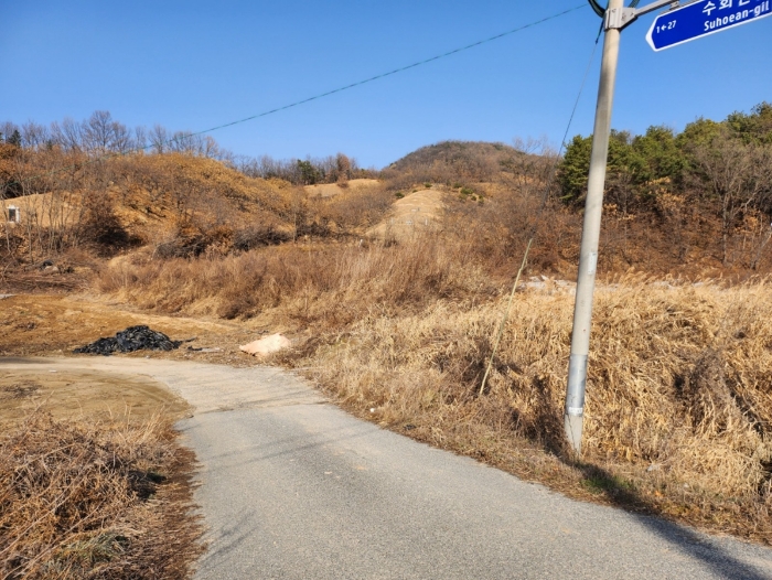 남서측 도로