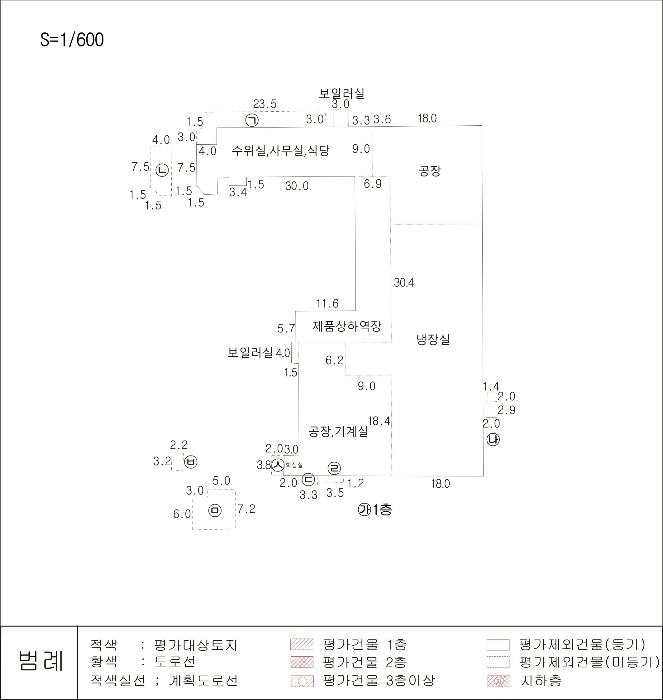 건 물 개 황 도