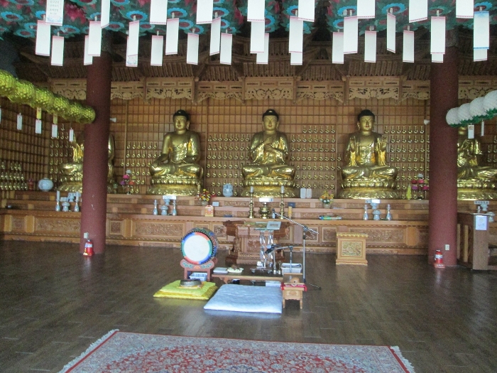 3층 법당 내부