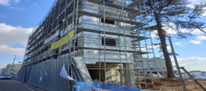 목록1 토지 및 목록2~9 다세대주택(측면) 전경