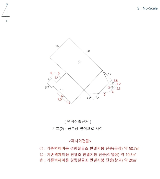 건 물 개 황 도