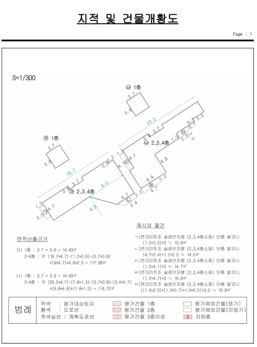 건 물 개 황 도