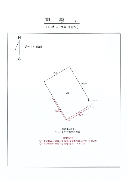 건 물 개 황 도