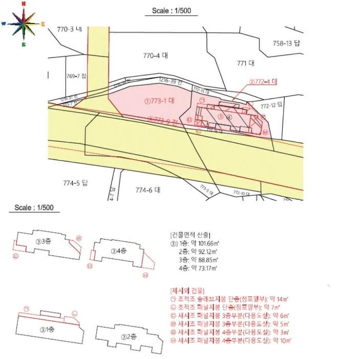 지 적 및 건 