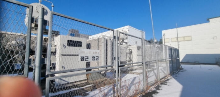 목록2번 공장 1층 변전설비(15만 4,000kw)