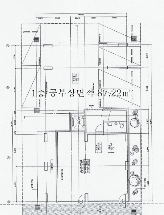 건 물 개 황 도(1층)