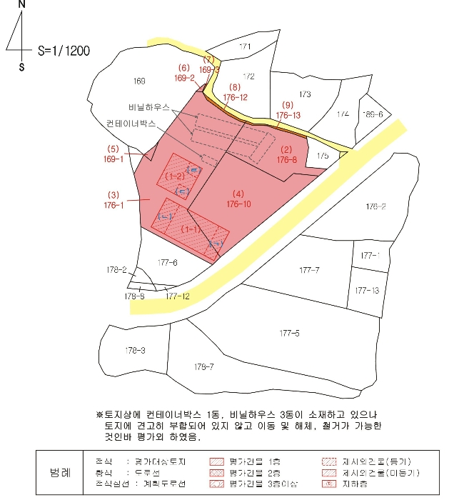 지 적  및  건 물 개 황 도