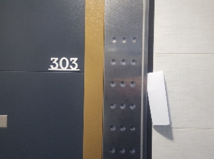 세대현관문(303호)