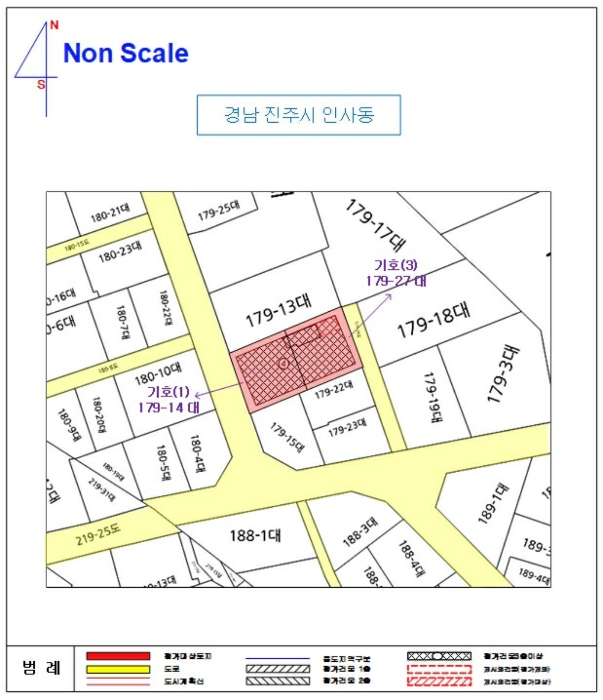 지 적 및 건 물 개 황 도