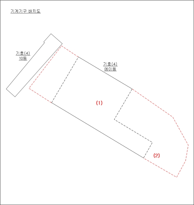 기계기구 배치도