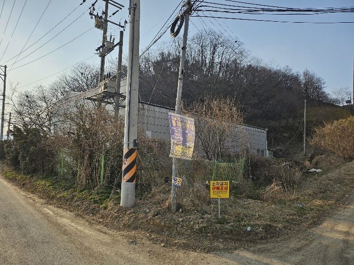 본건 남동측 인근에서 촬영