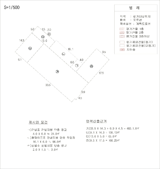 건 물 개 황 도