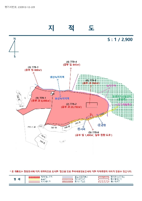 지적도(경매,디딤돌 등)