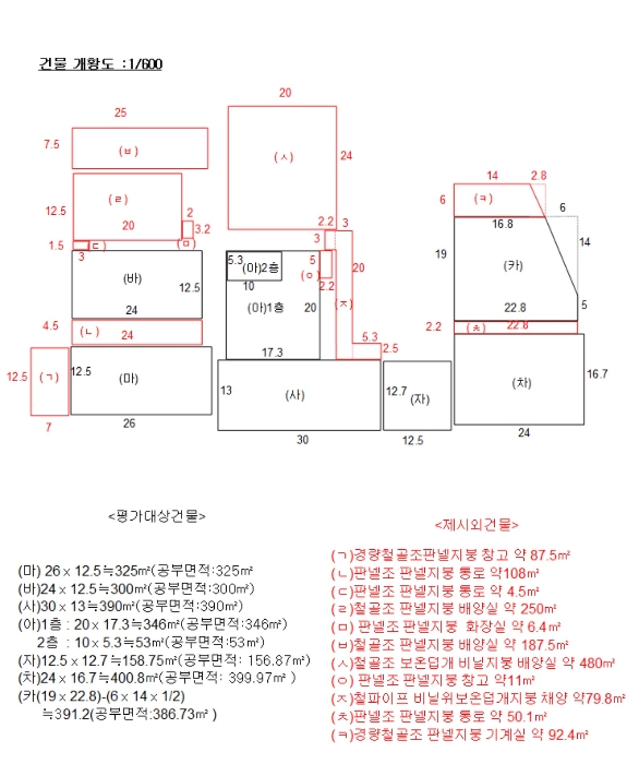 건 물 개 황 도