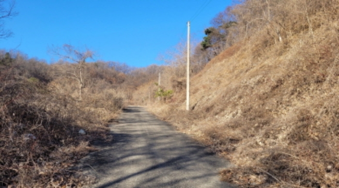 해당 부동산으로 가는 진입로