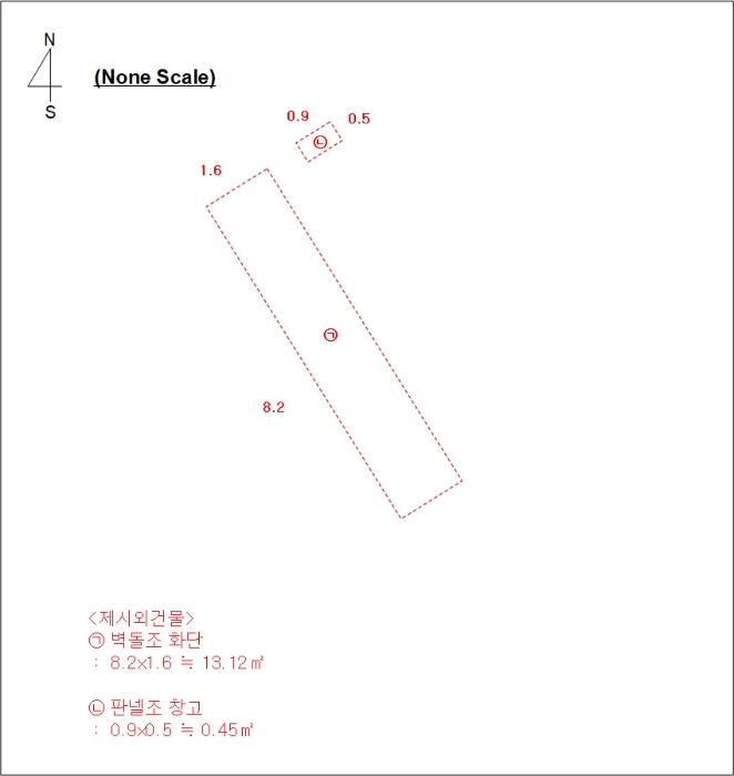 건 물 개 황 도 (제시외)