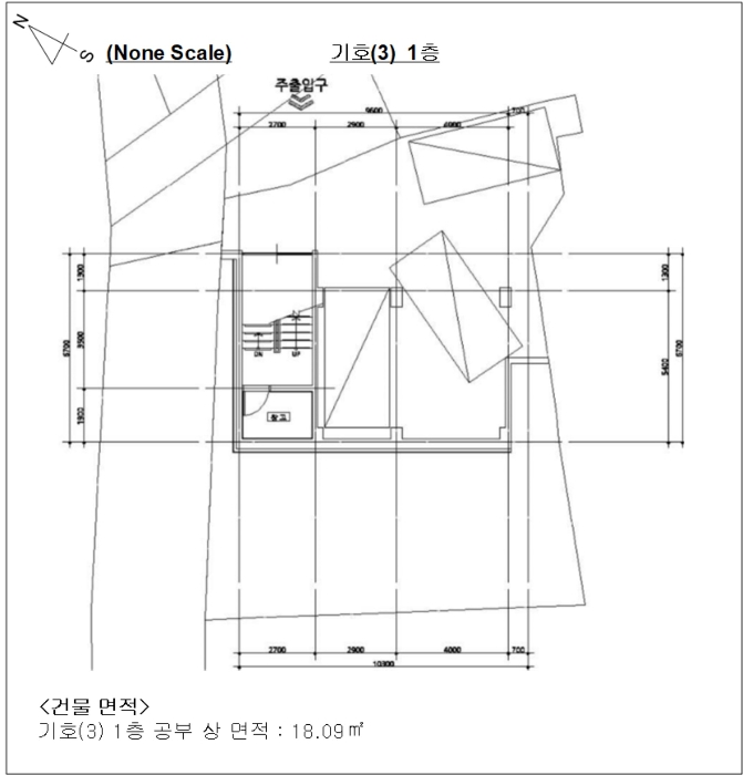 건 물 개 황 도 1층