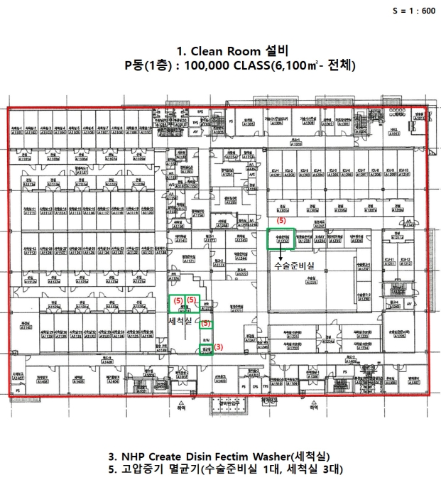 기계기구 배치도