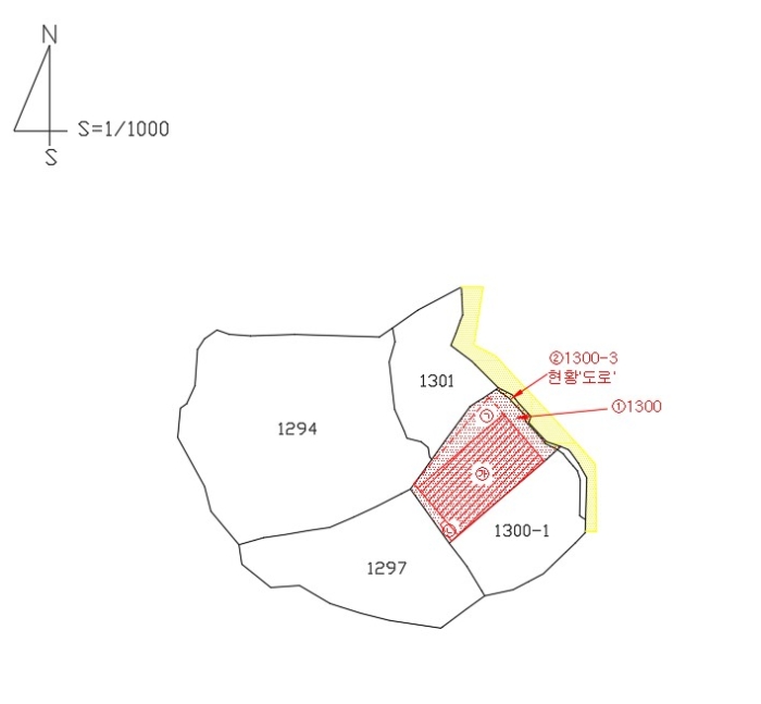 지적도 사진