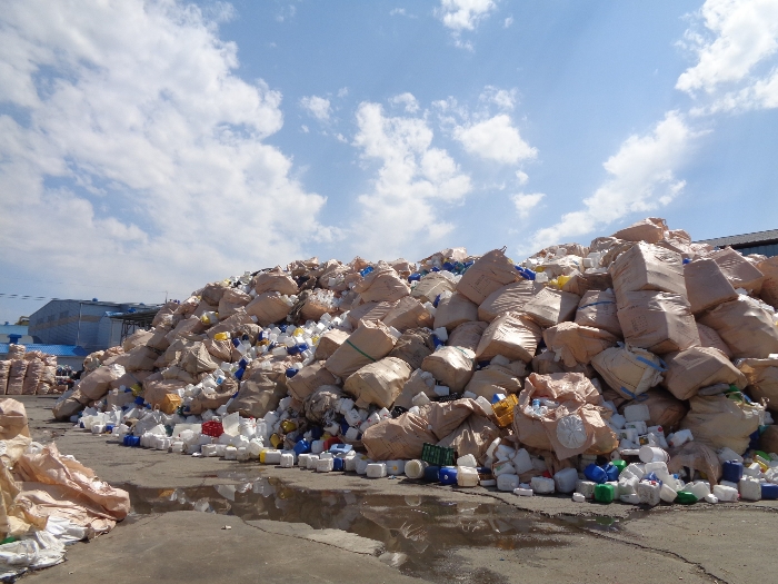 지상소재 폐기물적치 현황