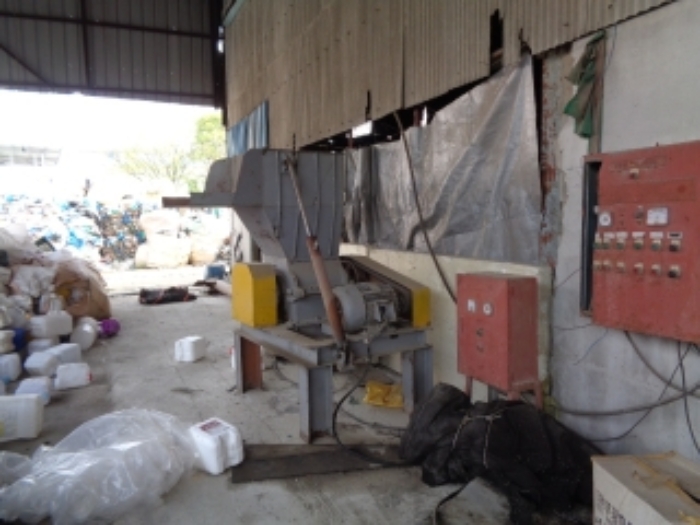 목록 기계기구 지상에 설치된 분쇄시설 전경 (소유자의 진술에 의함)